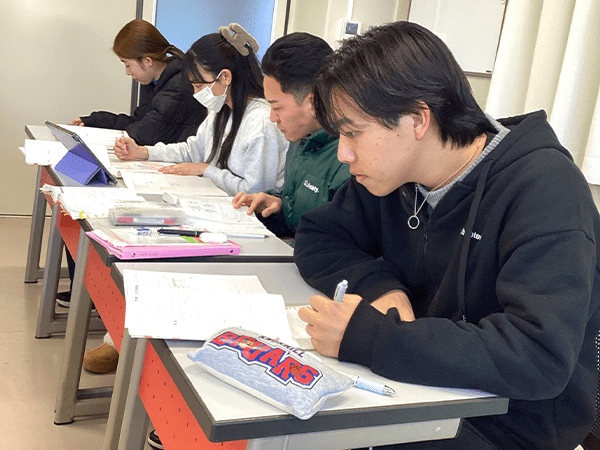 国家試験対策の様子