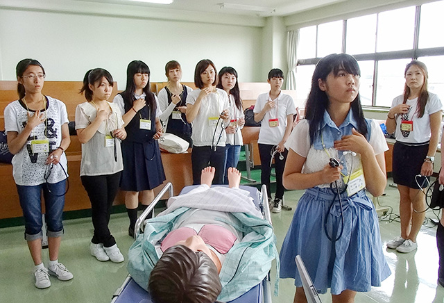 体験入学フォトアルバム／入試・入学案内｜上尾中央看護専門学校